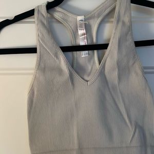 Free people cropped v neck tank